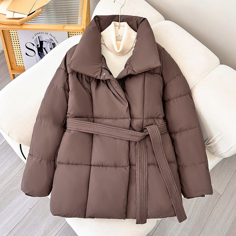 Winter Stand Collar Parkas Puffer Jacket