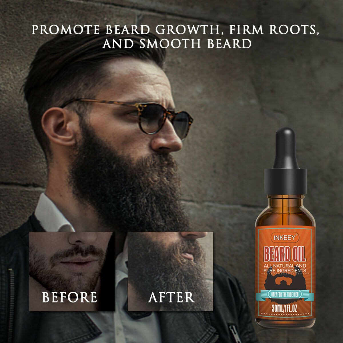 Beard Oil For Hair Growth Serum