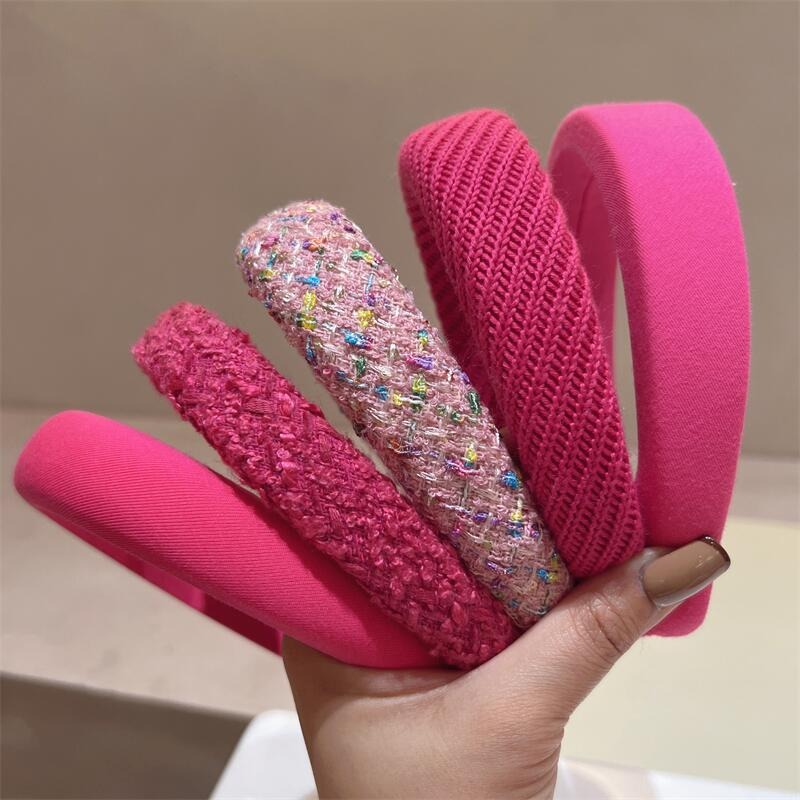 Large Pink Headband Collection