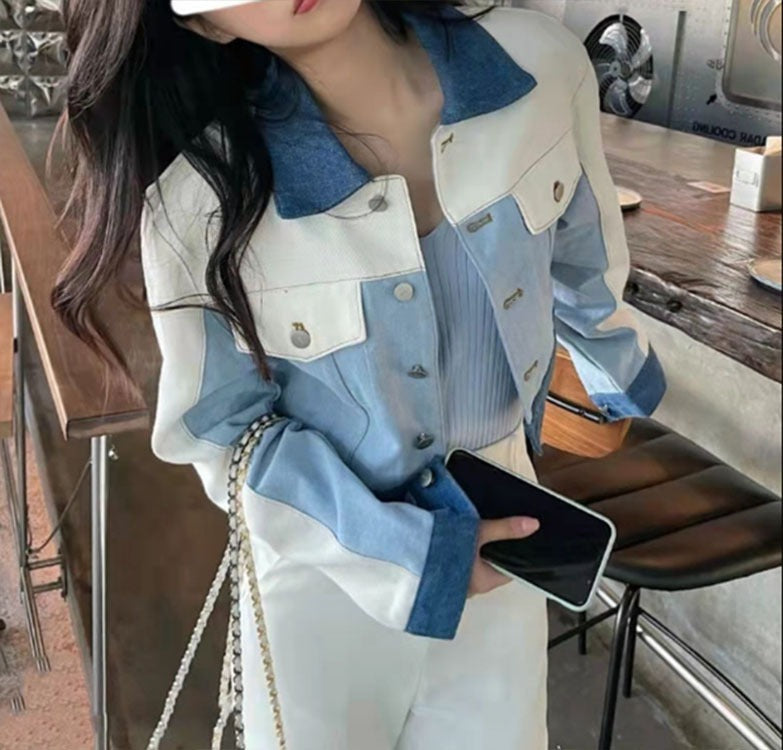 Casual Short Denim Jacket