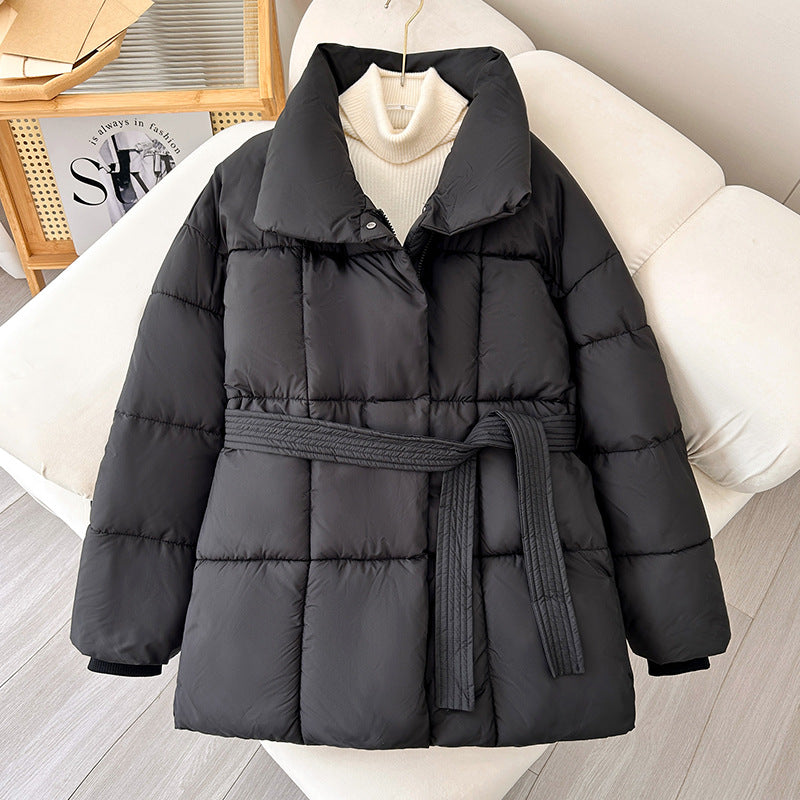 Winter Stand Collar Parkas Puffer Jacket