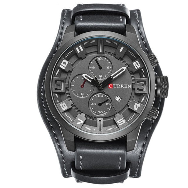 Military Style Sports Quartz Watch