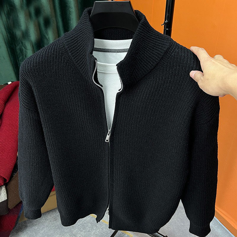 Men's Cardigan Knitted Sweater