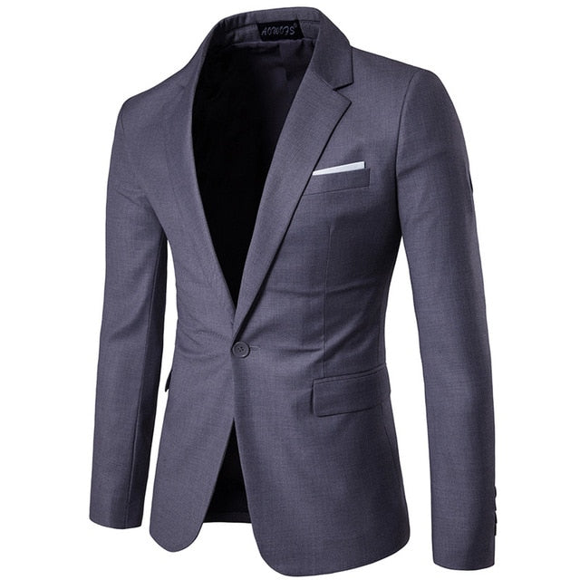 Single Breasted Blazer Jacket