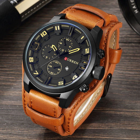 Military Style Sports Quartz Watch