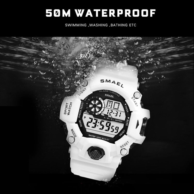 Digital Watch 50M Waterproof