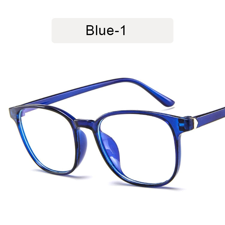 Retro Anti-blue Light Transparent Glasses