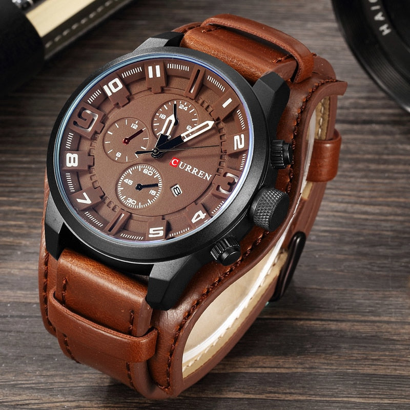 Military Style Sports Quartz Watch