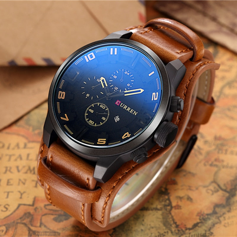 Military Style Sports Quartz Watch