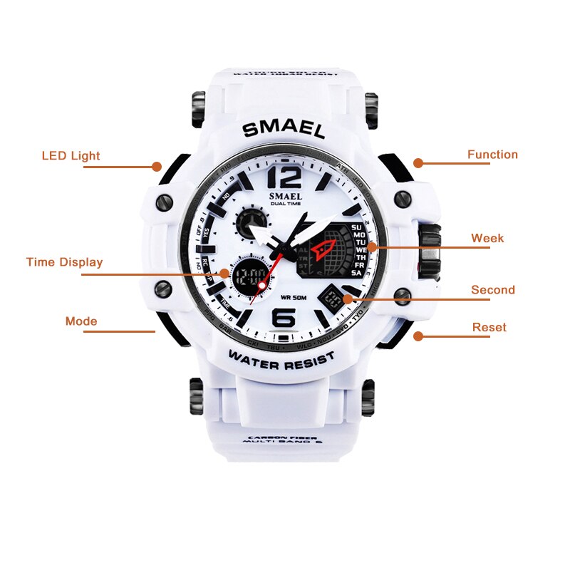 Sport Watch Electronic Military Style