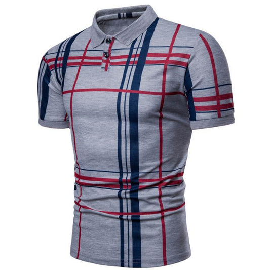 Casual Short Sleeve Polo Shirt