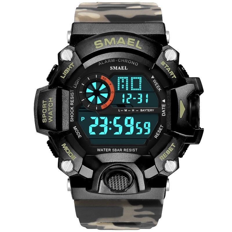 Digital Watch 50M Waterproof