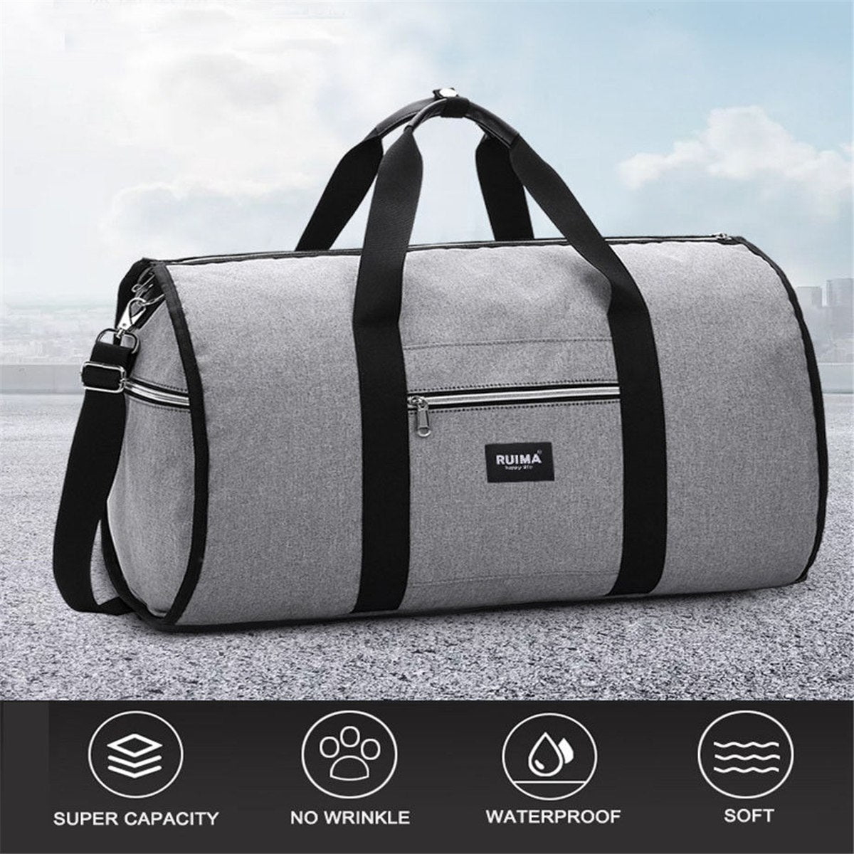 2 In 1 Waterproof Travel And Garment Bag