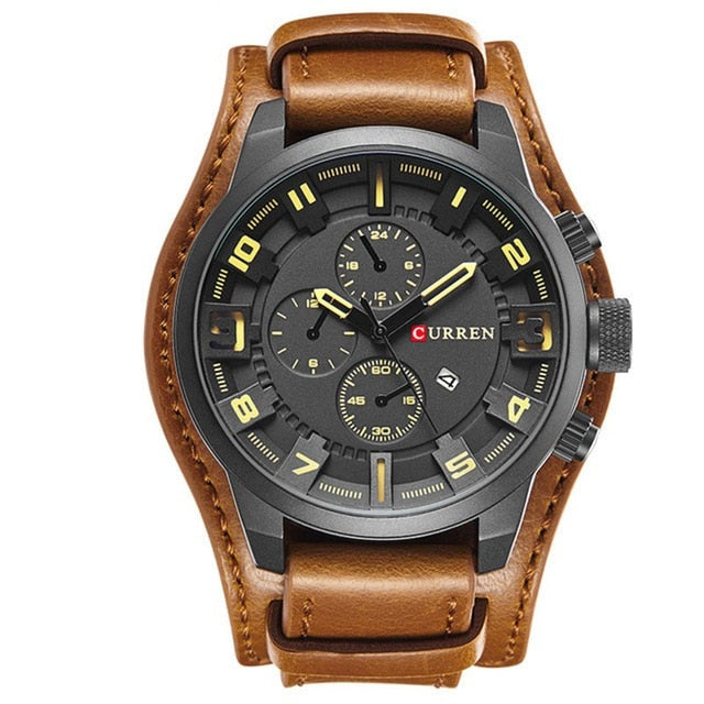 Military Style Sports Quartz Watch