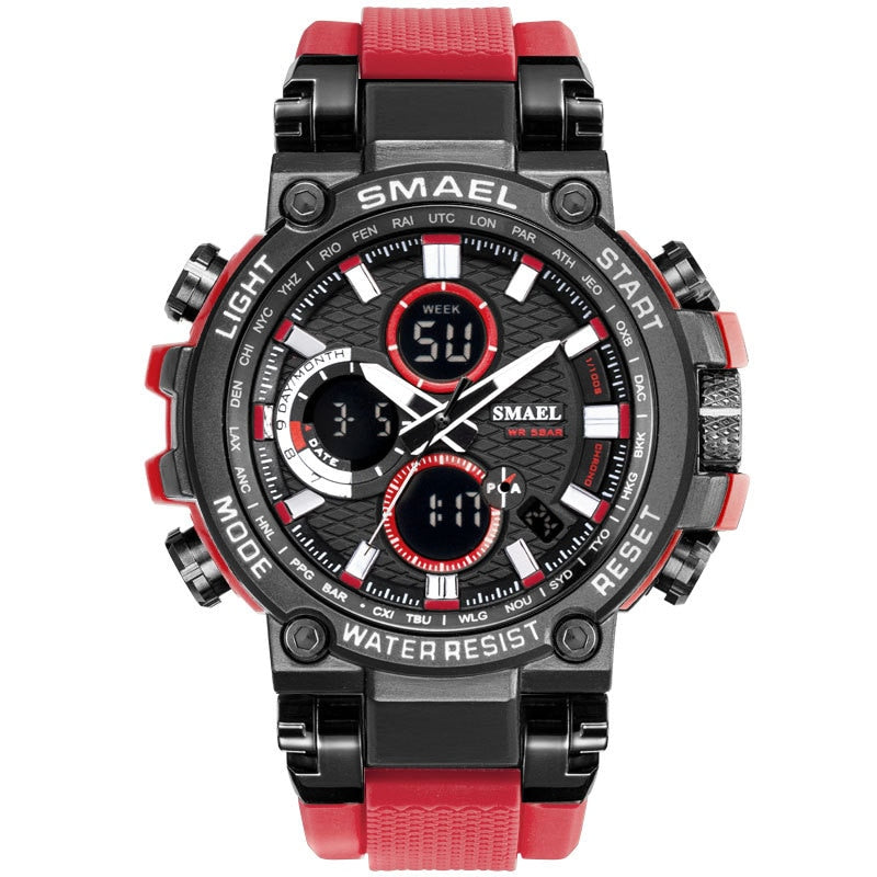 Rubber Strap Sport Watch