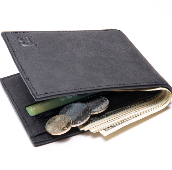 Men's Wallets With Coin Bag