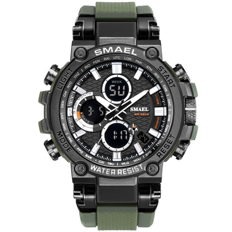 Rubber Strap Sport Watch