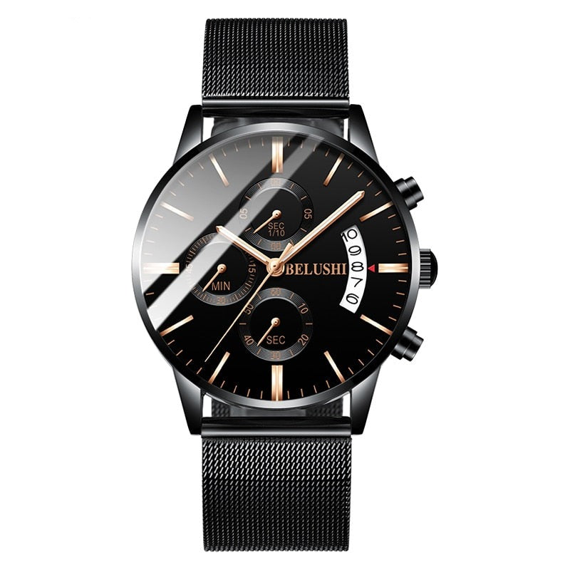 Luxury Watch Waterproof Quartz