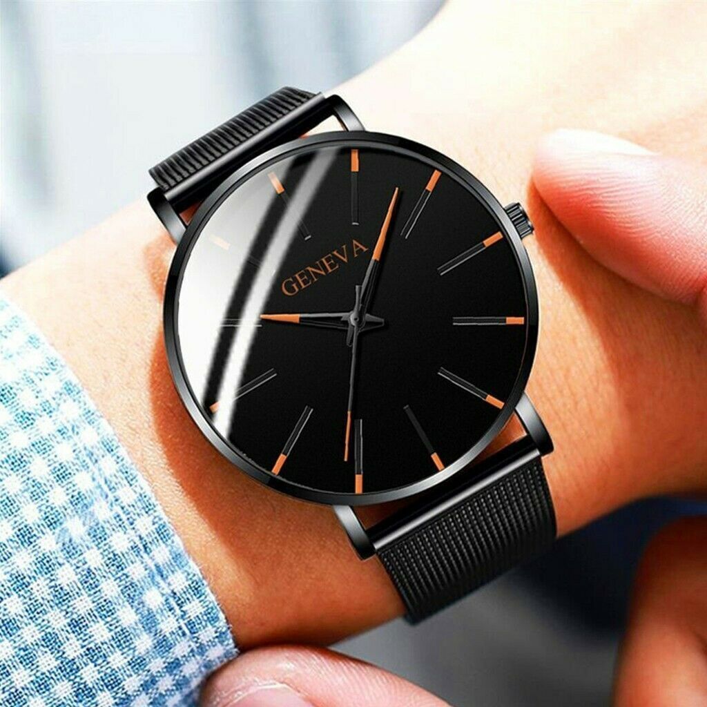 Quartz Watch Stainless Steel Ultra Thin