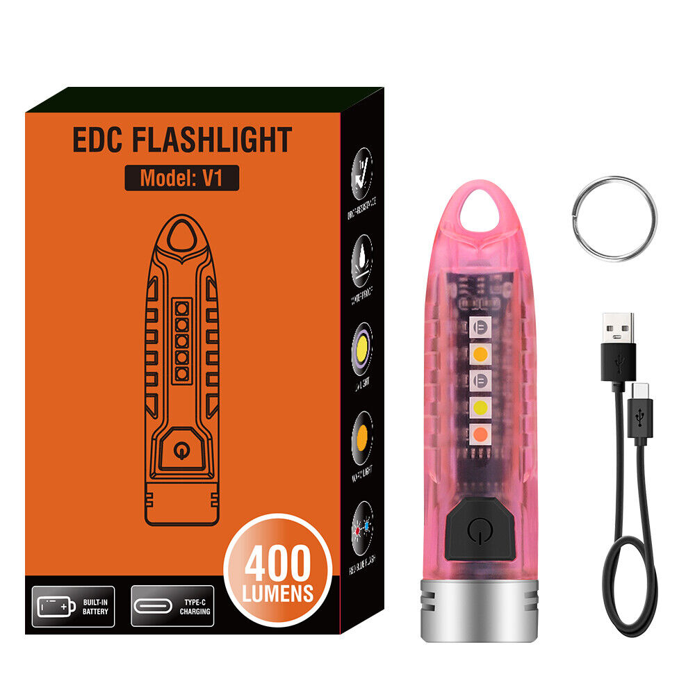 Rechargeable Small Mini Pocket LED Flashlight