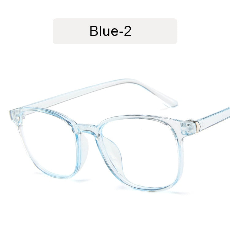 Retro Anti-blue Light Transparent Glasses