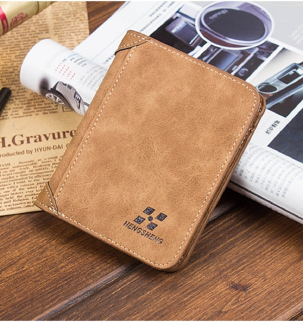 Men's Soft Fabric Wallet