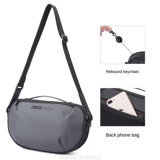 Men's Waterproof Single Shoulder Messenger Bag