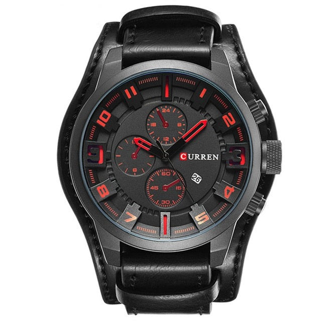 Military Style Sports Quartz Watch