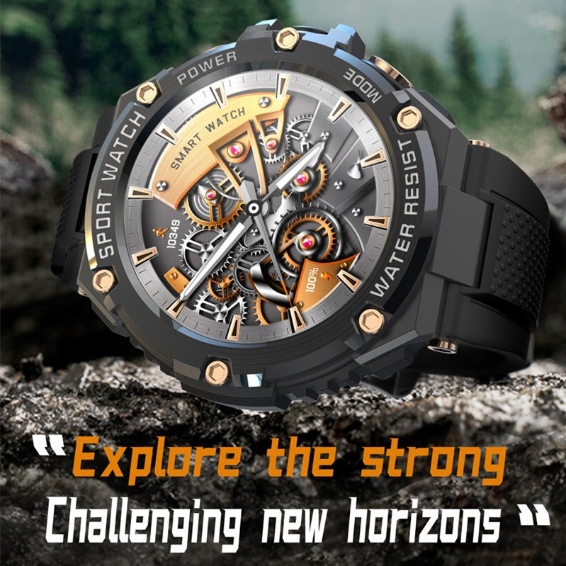 Outdoor Sport Smart Watch For Men 800mAh Long Life Battery