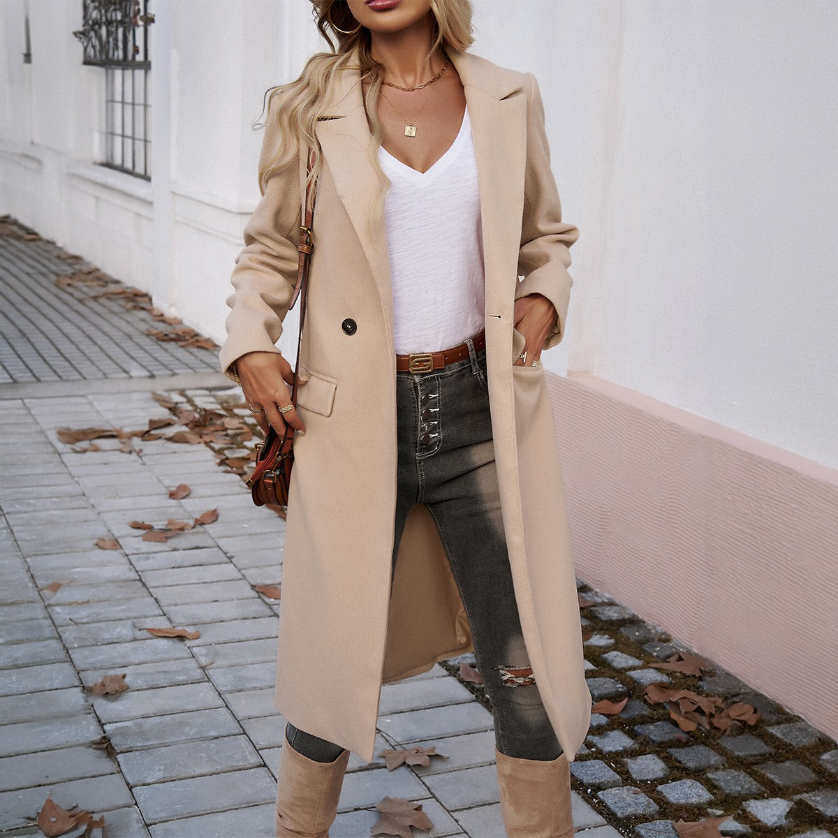 Casual Long Overcoat