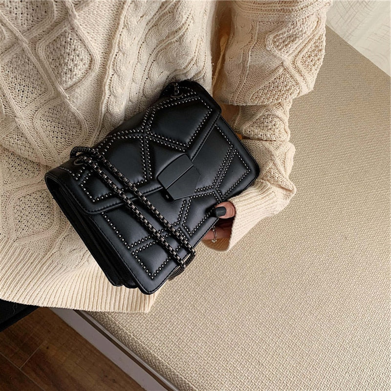 Rivet Crossbody Luxury Bag