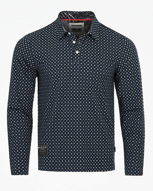 Men's Long Sleeve Stretch Casual Shirt