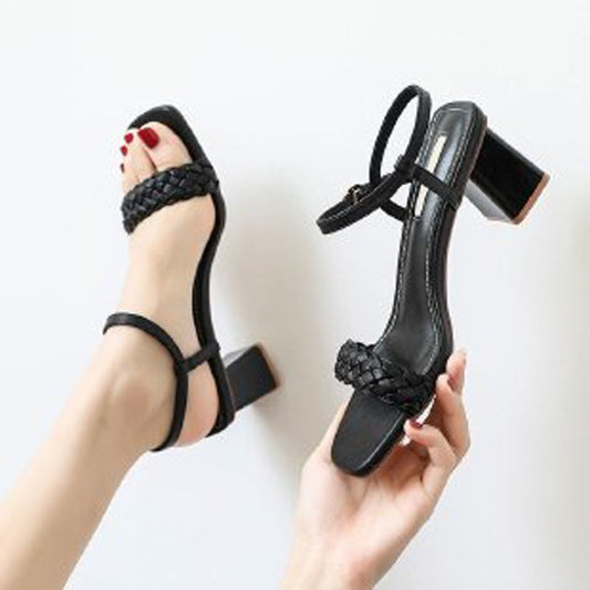 Thick Heeled Sandals