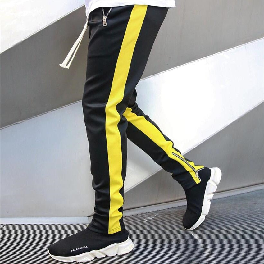 Men's Tracksuit Bottoms Skinny Sweatpants Trousers