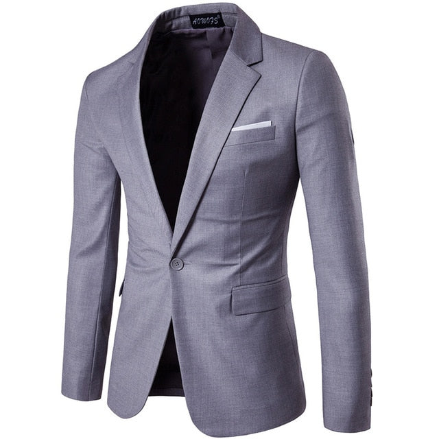 Single Breasted Blazer Jacket