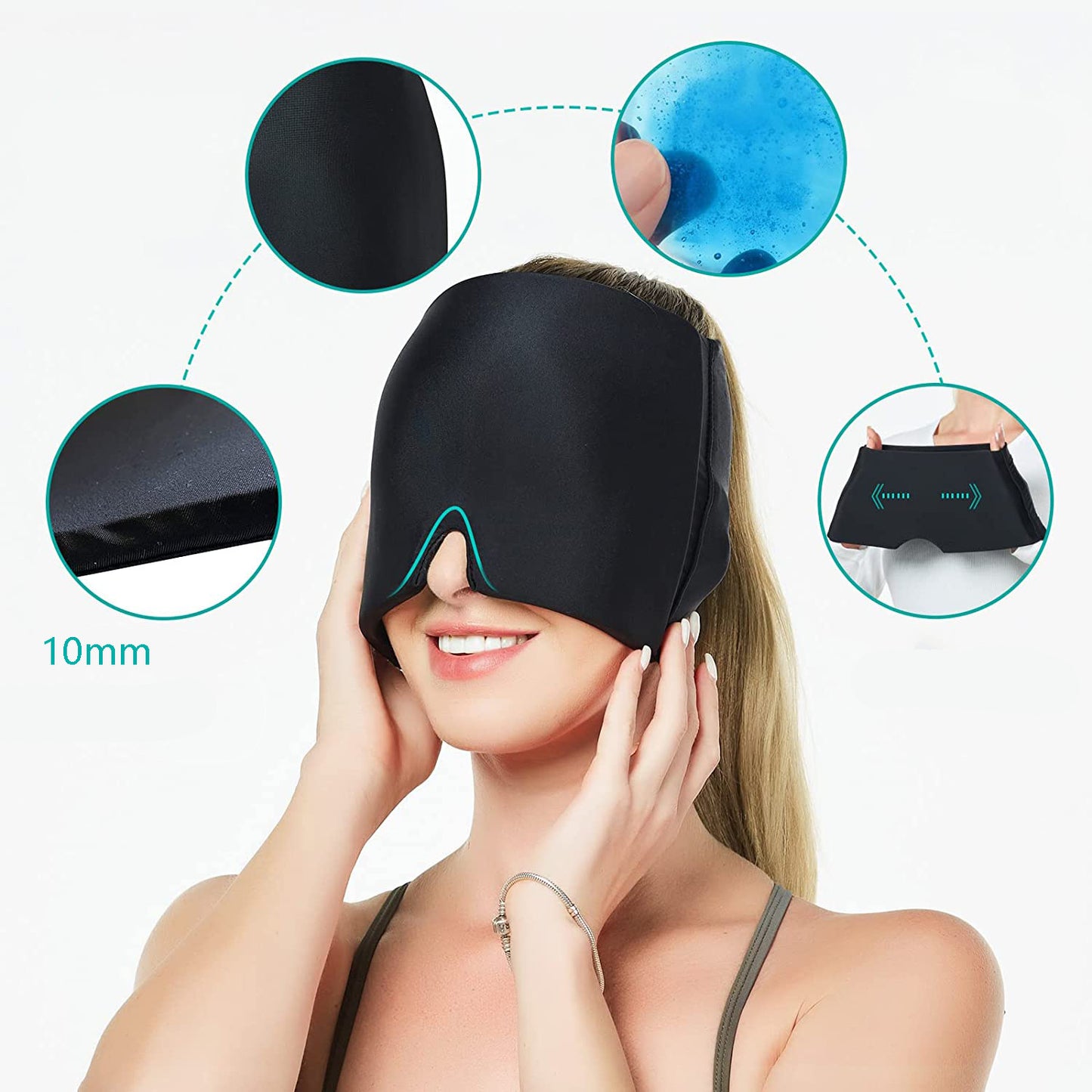 Cold Ice Gel Mask Physical Cooling Physiotherapy