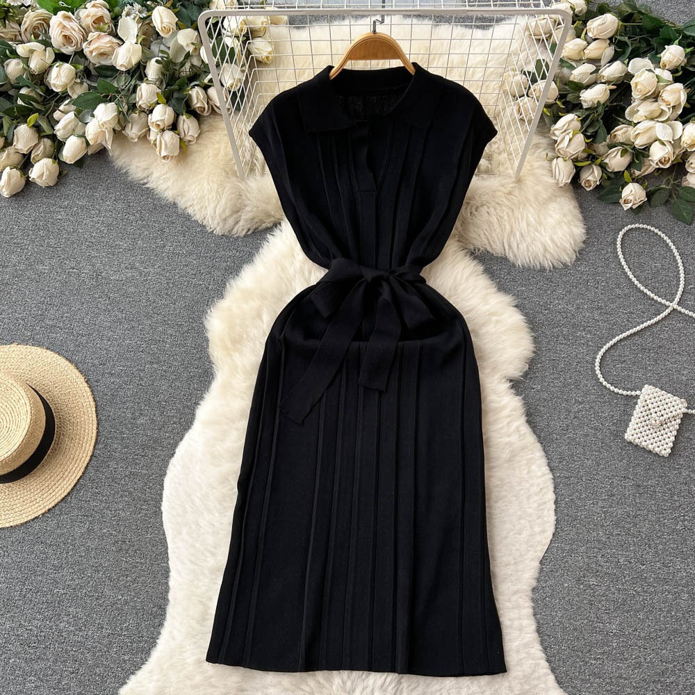 Elegant Knitted Summer Dress