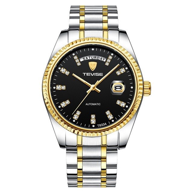 Luxury Golden Automatic Mechanical Watch