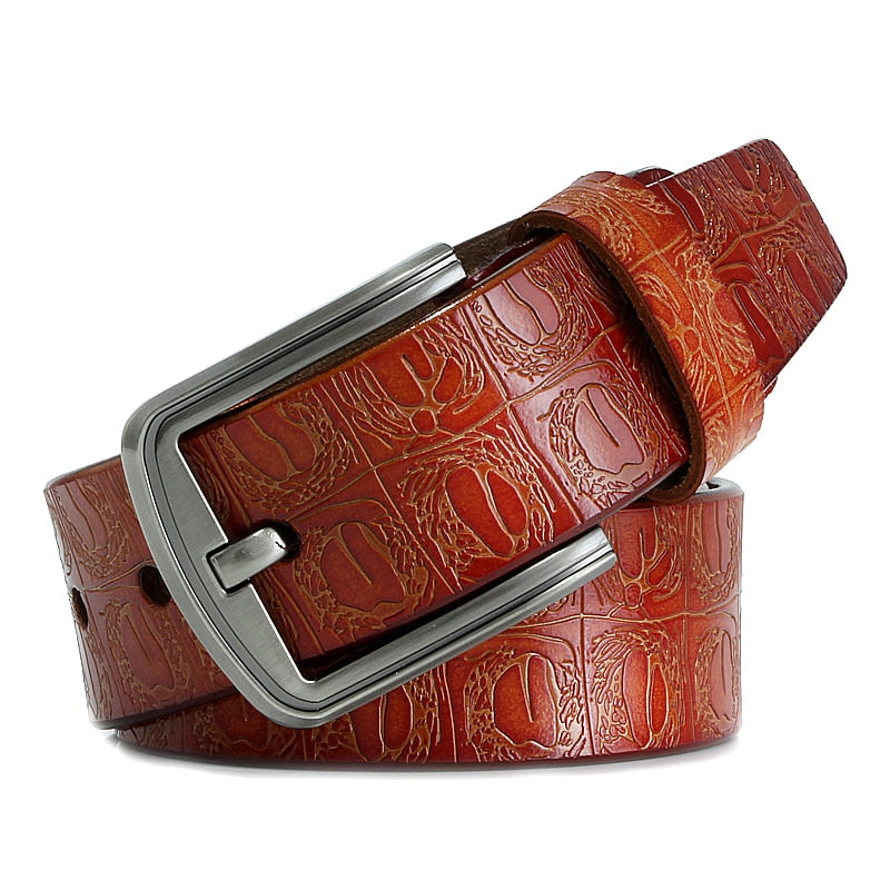 Genuine Leather Cowhide Belts For Men