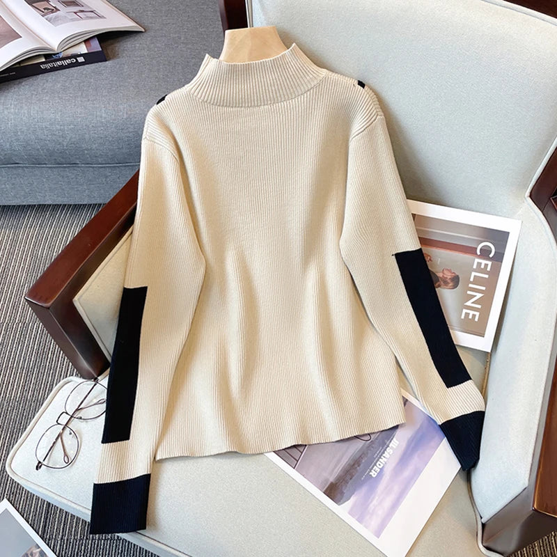 Fall Cashmere Pullover Sweater