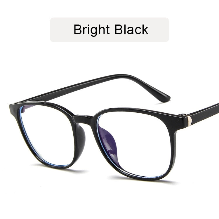 Retro Anti-blue Light Transparent Glasses