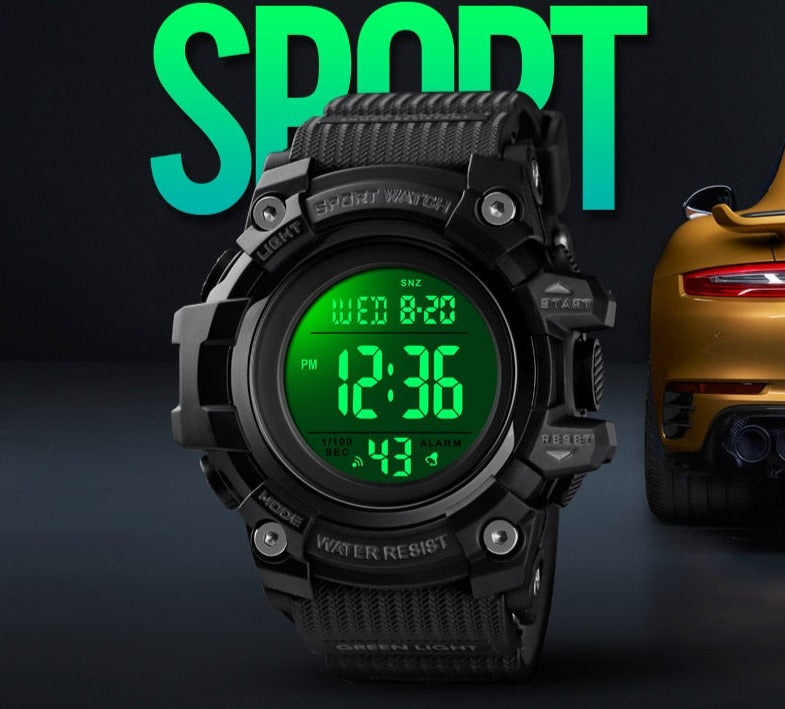 Sport Watch 50Bar Waterproof Military Watch