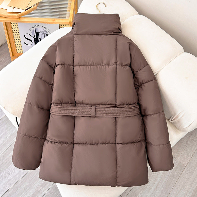 Winter Stand Collar Parkas Puffer Jacket