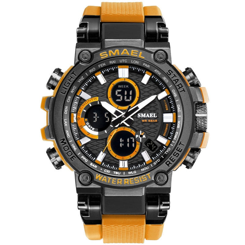 Rubber Strap Sport Watch