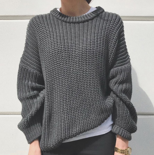 Loose fit Autumn Pullover