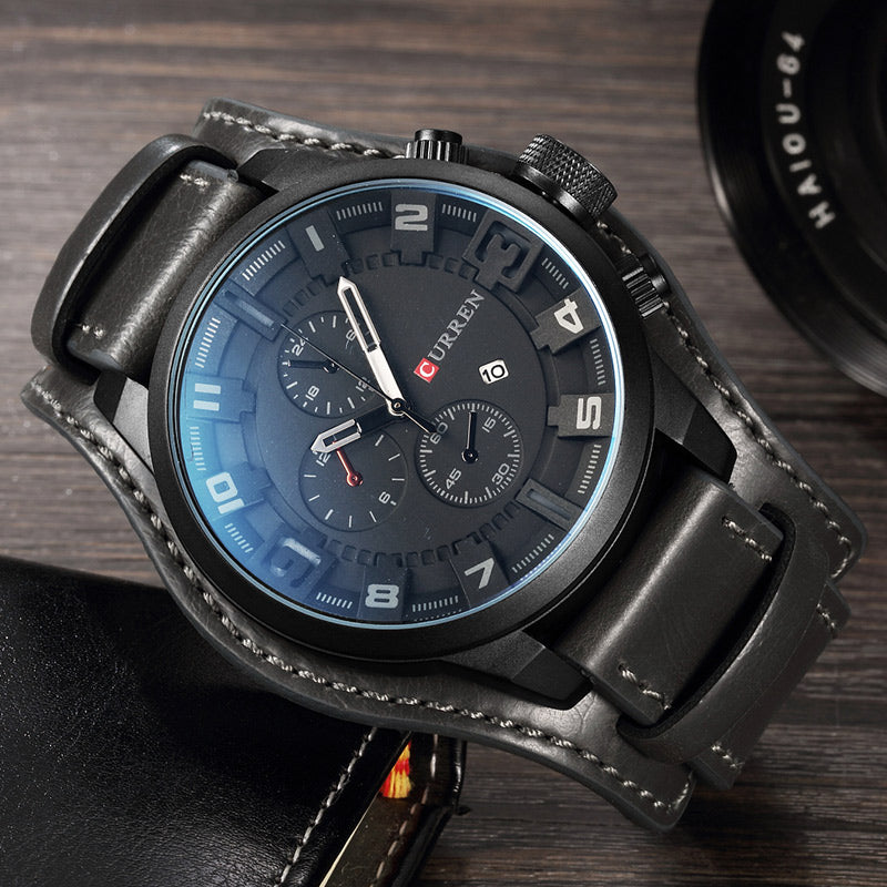 Military Style Sports Quartz Watch