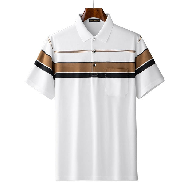 Men's Casual Polo T-shirt