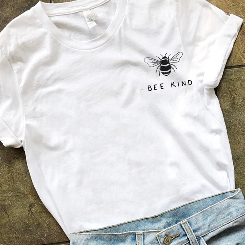 Bee Kind Print Tshirt