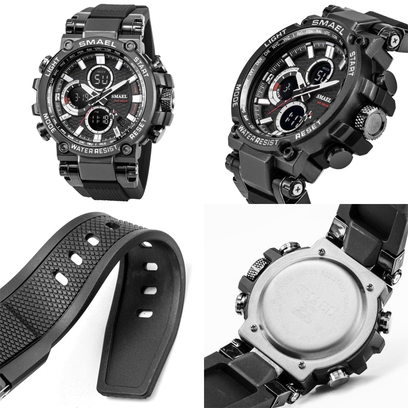 Rubber Strap Sport Watch