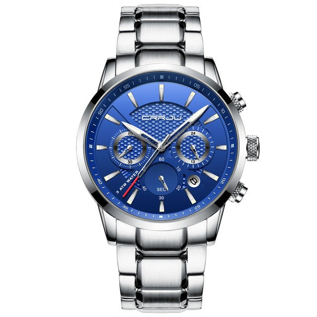 Watch 30mm Waterproof Steel Watch